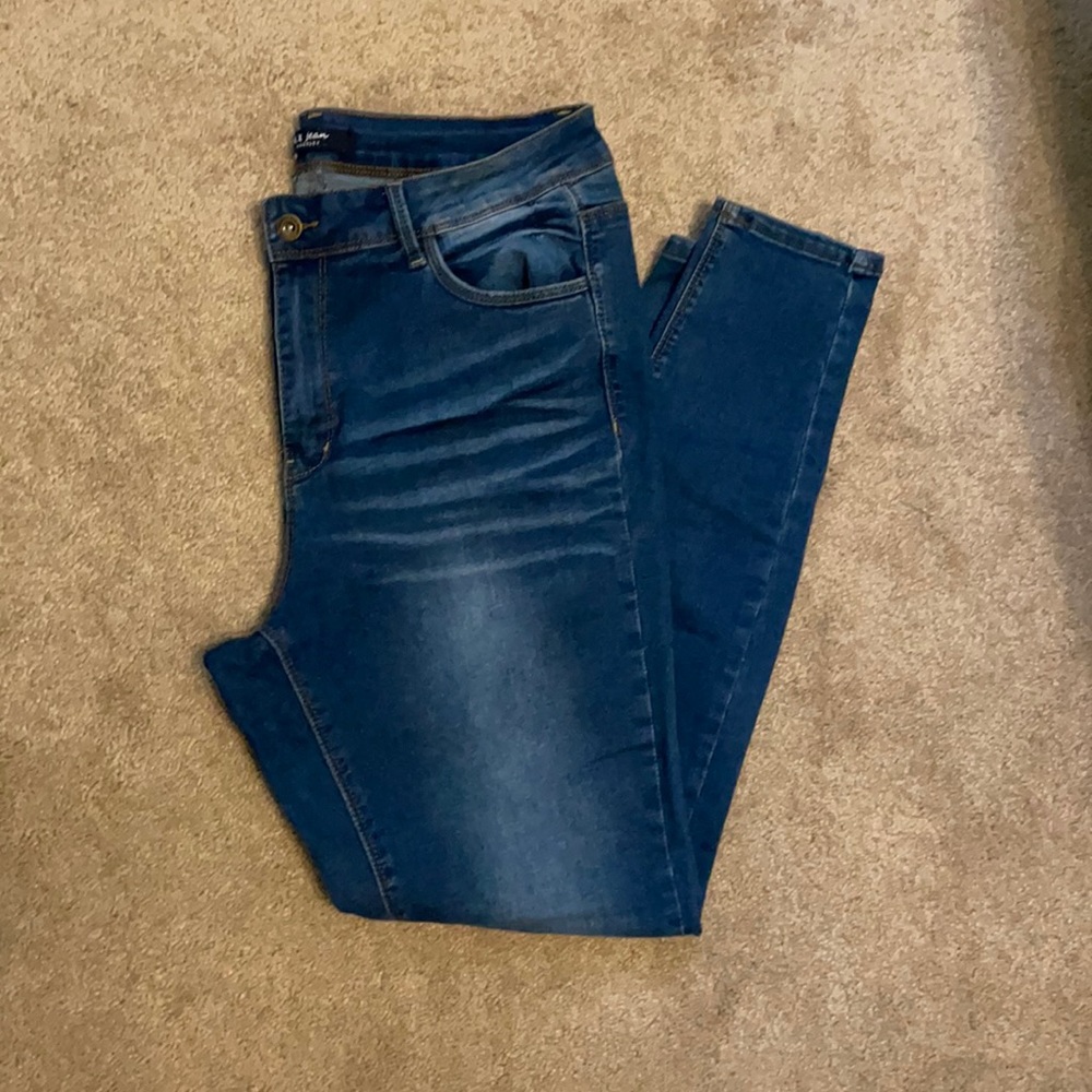 Wax Jean Medium wash skinny jeans